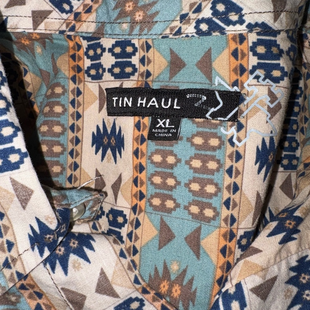 Mens TIN HAUL shirt size XL - Picture 2 of 2